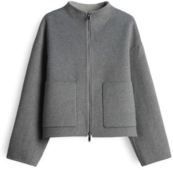 OPUS Damen Jacke | HELISA Easy Grey, M