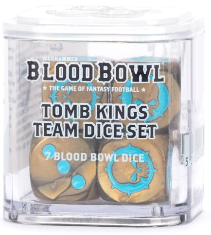 Games Workshop - Blood Bowl: Tomb Kings Team Dice Set