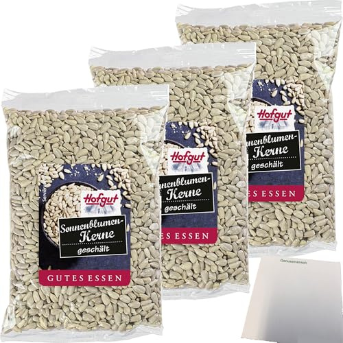 usy Bundle für Hofgut Sonnenblumenkerne VPE (5x200g Beutel) + usy Block