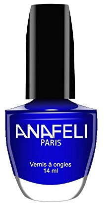 Ana Paris - Esmalte de uñas, colección Nacré, Manicura francesa, 14 ml (n.° 44 azul eléctrico)