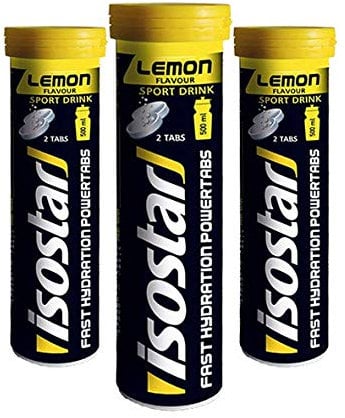 Isostar Fast Hydration Powertabs Lemon, 3er Pack