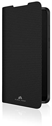 Black Rock - The Standard Booklet Hülle für Huawei P30 I Handyhülle, Schutzhülle, Silikon, Soft, TPU, Cover (Schwarz)