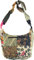 GURU SHOP Patchwork Batik Beutel, Sadhu Bag, Hippie Tasche, Schulterbeutel - Schwarz/bunt, Herren/Damen, Baumwolle, Size:One Size, 25x35x5 cm, Alternative Umhängetasche, Handtasche aus Stoff