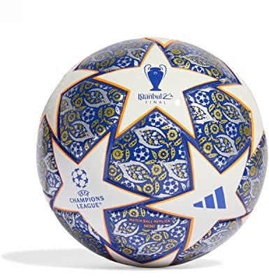 ADIDAS UCL Mini is Fußball White/ROYBLU/SORANG/S 1