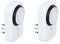 TEMPO DI SALDI 2 einstellbare Timer, 24 Stunden, mit analoger Steckdose, programmierbar, zeitgesteuerter Stecker