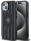 Mercedes MEHMP15S23HRSK Hülle für iPhone 15 6.1 Schwarz hardcase Double Layer Crossed Lines