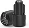 LabTEC 2 Packs BAT411 10.8V 3000mAh Litium Battery Replacement for Bosch 10.8V Battery BAT411 BAT411A BAT412A 2607336013 2607336014 Cordless Power Tool BATTERY(Not fit the Green Series)
