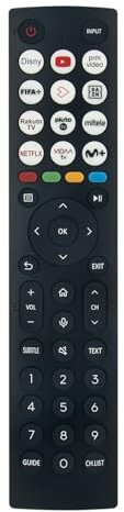 ALLIMITY ERF2O36H Mando a Distancia de Voz Compatible con Hisense 4K UHD TV 43A6K 85A6K 50A6K 58A6K 75A6K 65A6K 55A6K 70A6K 40A4K 32A4K 43A4K 55U6KQ 65U6KQ 43E7KQ 55E7KQ 50E7KQ 65E7KQ 75E7KQ ERF2O36