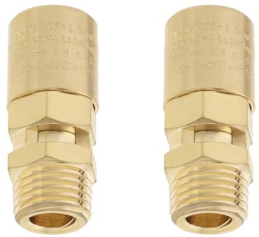 LT Easiyl 2 Pièces Soupape de Sécurité de Compresseur d'air en Laiton Interrupteur de Compresseur d'air à Ouverture Et Fermeture 11 Bars de Surpression 1/4BSP Mâle Adapté à Un Usage Industriel