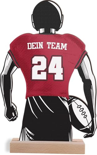 Tampa Bay Geschenk personalisiert - Tampa Bay Fanartikel: Holzbild - Tampa Bay Geschenke, Tampa Bay Geburtstagsgeschenk, Tampa Bay Fan, Football Geschenke Jungen