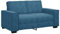 vidaXL Canapé à 2 Places Bleu 120 cm Velours, canapé, canapé Deux Places, canapé 2 Places en Velours, Couche, canapé en Velours