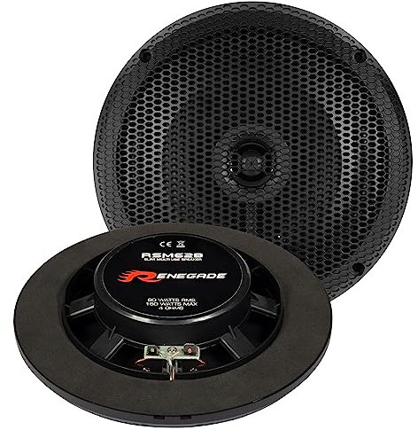 Renegade RXM52B schwarz Outdoor | 13cm 2-Wege Koax Marine Lautsprecher