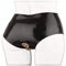 Weibliche Latex Sexy Shorts Unterwäsche Unterkörper Anal Kondom Slips Cosplay Höschen (S)