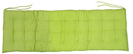 CB Home & Style Bankauflage Bankkissen 4 cm dick Sitzpolster Bank Gartenbank Auflage (150 x 40, Grün)