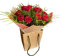 Red King Roses Bouquet Gift – Fresh Seasonal Floral Arrangement for Birthday, Anniversary, Valentine, Mum, Love, Party Event, Occasions – Long-Lasting Cut Flowers Delivered