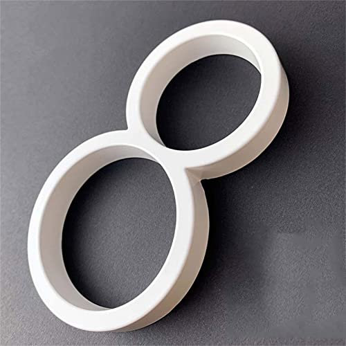 Placa Casa Blanca Flotante 3D NúMeros 0-9 Puerta Letras AB 5 Pulgadas DireccióN Metal Tablero AleacióN Zinc Lacado Tornillo Montado, Patio Al Aire Libre Calle BuzóN SeñAlizacióN Exterior (8)