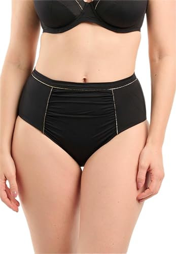 Sans Complexe Femme Speekaboo Shape Maillot de bain Culotte Taille Haute, Noir, 42-44 EU