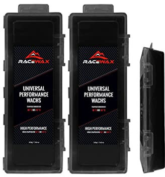 RaceWax Universal Wachs Black Edition Ski Langlauf Snowboard All IN ONE Wax 500g