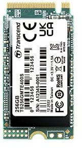 Transcend SSD MTE400S NVMe PCIe Gen3 x4 M.2 2242 da 256 GB TS256GMTE400S