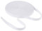 Pandahall 45 m Baumwoll-Köperband, Fischgrätenband, Rolle zum Nähen, Basteln, Schneidern, Binden, Gurtband, Geschenkpapier, Tasche, Gürtel, Weiß, 20 mm