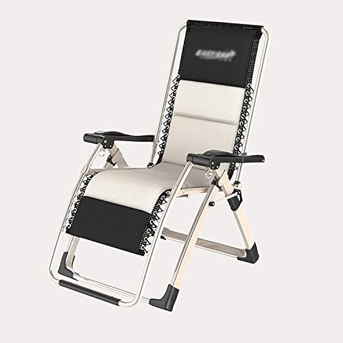 GaRcan Klappliegen Klappstuhl Liegestuhl, Balkon Home Freizeit Liegestuhl Kann Sitzen Und Liegen Tragbarer Outdoor-Klappstuhl, Liegestühle Klappbett Verstellbar