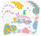 3-Lagig Osterservietten 36 Stück Servietten Oster Tischdekoration Ostern Servietten Papierservietten für Kindergarten, Schule, Haus Ostern Party Tischdeko Servietten 33x33cm