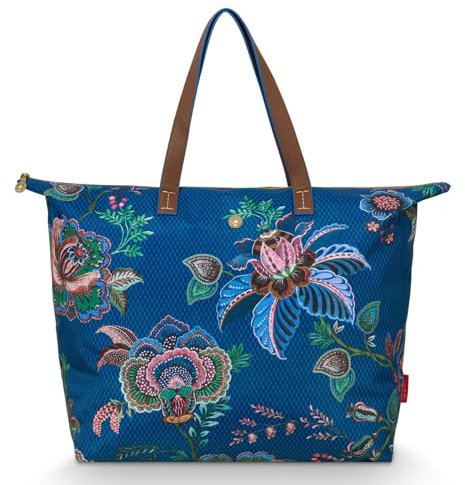 [A] Tilda Tote Bag Cece Fiore Blue 66x20x44cm