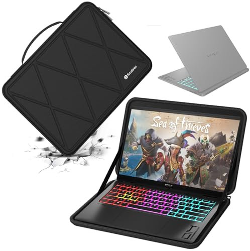 Smatree Custodia protettiva rigida in EVA compatibile con laptop HP OMEN Transcend 14t-fb000/14-fb0097nr da 14 pollici, borsa sottile e antiurto per notebook (X8258)