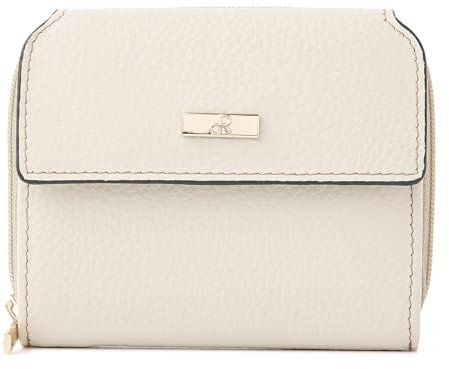 dR Amsterdam Geldbörse für Damen — Luxuriöse Geldbörse aus Leder mit RFID-Schutz — stilvoll und sicher für all Ihre Zahlungsbedürfnisse — 110179 Nude