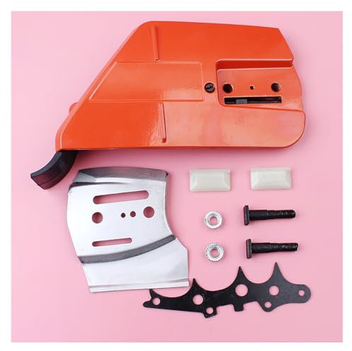 Kette Kupplungsabdeckung Stangenplatte for Husqvarna 362 365 371 372 Stoßstange Spike Strip Bar Stehbolzen Mutter Kettensäge Ersatzteil