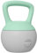 SPORTNOW Soft Kettlebell, 10kg Kettle Bell with Non-Slip Handle for Home Gym Weight Lifting and Strength Training, Green and Grey