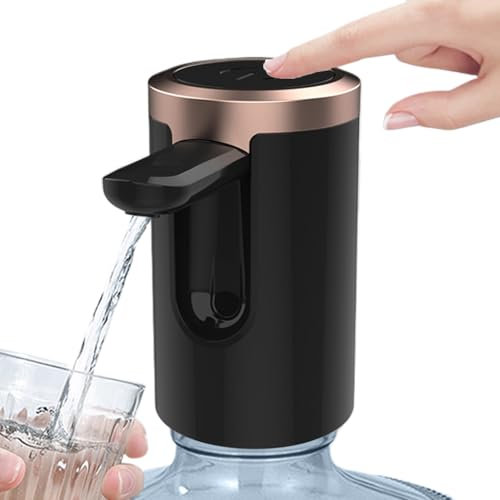 Distributeur de pompe gallon, pompe distributeur d'eau | Robinet électrique automatique pour usage domestique, bureau, camping, chambre, cuisine, voyage en plein air
