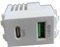 Módulo de Alimentación USB Tipo C de Doble Puerto, de 220 V, 5 V, 2,1 A, Módulo de Carga para Teléfono Móvil, Transformador y Adaptador de Corriente.