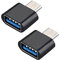 Haiki 2Pcs Usb To Type-C Adapter Microphone Headphone Splitters For Multi-model