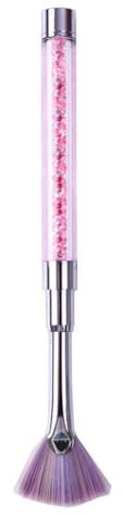 AMSLSIU Nail Art Brush Painting Drawing Dotting Polish Glitter Manicure Cleaning Reusable Professional Beginner Applicator