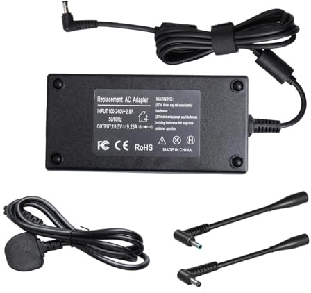Micacorn 180W Laptop Charger for MSI GF63 GF65 GS65 GS66 GF62 GL62 GE62 GS70 GF72 GL72 GF75 GP60 WS65 Thin Gaming Laptop Stealth 14 15 Katana GF66 GF76 Power Adapter