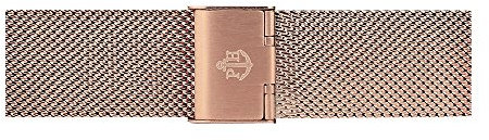 PAUL HEWITT Uhrenarmband Mesh IP Roségold 20 mm