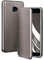 ONEFLOW Business Case für Samsung Galaxy A5 (2017) Handyhülle klappbar mit Standfunktion, Klapphülle Flipcase Cover Dünn, PU Leder Hülle mit Kartenfach, 360 Grad Schutzhülle, Taupe