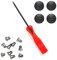 Padarsey 4 Stück Gummifüße + 10 Reparatur-Ersatzschraube 1 5-Punkt-Pentalobe-Schraubendreher, kompatibel für MacBook Pro Retina A1425 A1502 A1398 33 cm 38,1 (13 Zoll) untere Hülle (MacBook Retina)