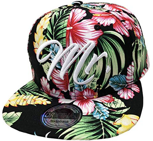 JameStyle26 Mr. & Mrs. Snapback Set USA Cap Kappe Basecap Mütze Trucker Cappy Kult (Mr. Bunt)