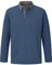 Charles Colby Herren Langarm-Poloshirt Duke Brennan blau, 2XL (XXL) - 60/62