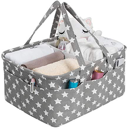 Cheeky Cow Nappy Caddy Nappy Caddy Organiser Baby Caddy Baby Caddy Organiser (UK Company) Baby Basket Changing Caddy Diaper Caddy Organiser Baby Essentials For Newborn Hamper