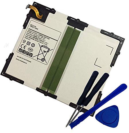 Backupower Ersatz EB-BT585ABE EB-BT585ABA Akku Kompatibel mit Samsung Galaxy Tab A 10.1 2016 TD-LTE,SM-T580NZKAXAR,SM-T585C EB-BT585ABA EBBT585ABA EBBT585ABE with Tools