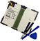 Backupower Ersatz EB-BT585ABE EB-BT585ABA Akku Kompatibel mit Samsung Galaxy Tab A 10.1 2016 TD-LTE,SM-T580NZKAXAR,SM-T585C EB-BT585ABA EBBT585ABA EBBT585ABE with Tools