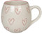 Sophie Allport - Hearts Mug, Stoneware, Dishwasher & Microwave Safe, Large Coffee, Tea or Hot Chocolate Cup (500ml)