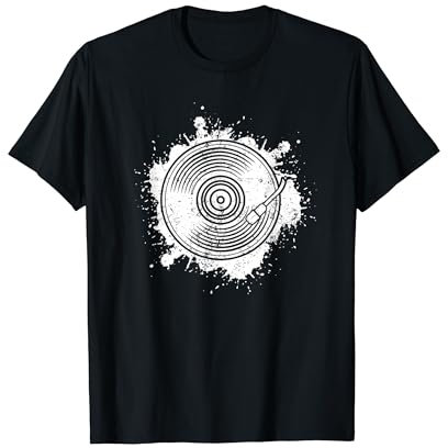 Schalplatte Vinyl Geschenkidee T-Shirt