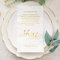 Crisky Gold Mr & Mrs Dinner Servietten Hochzeit Abendessen Servietten Ersatz Dankeskarte Einweg dekorative Handtücher für Hochzeit Dusche Bankett Probeessen Dekorationen, 100 Stück, 3lagig, 30,5 x
