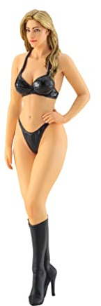 Hasegawa 652343-1/12 Real Figure Collection No. 24, American Lowrider Girl - Maßstab 1:12