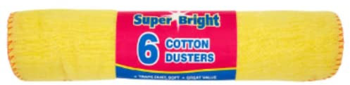 Super Bright 6 Yellow Dusters x Case of 11