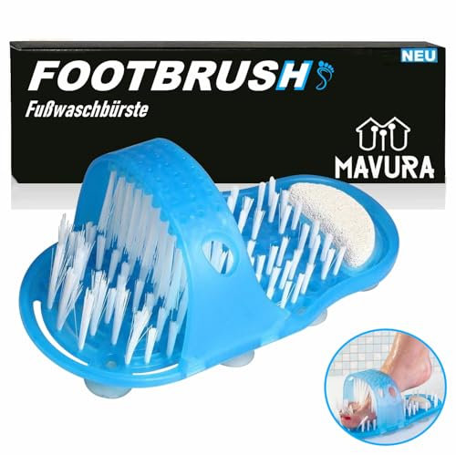 FOOTBRUSH Fußwaschbürste Rutschfeste Dusch-Fußbürste Reinigung Massage